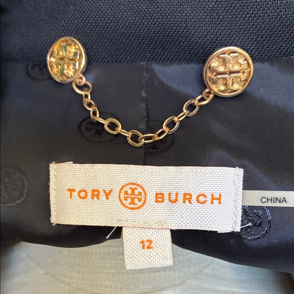 Tory Burch Navy Women's Blazer - Picture 3 of 3